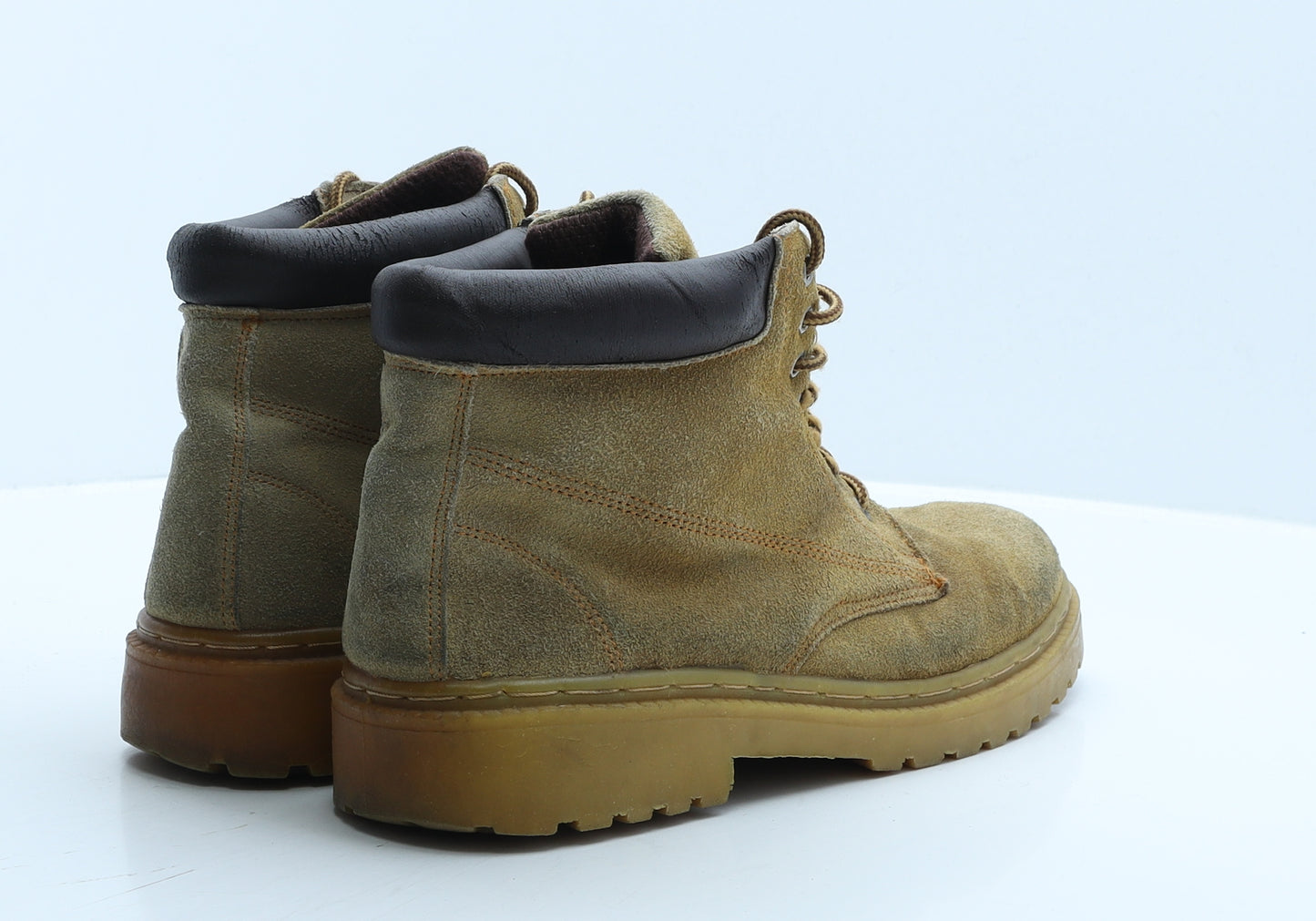 MXS Mens Beige Polyester Combat Boot UK 10 44