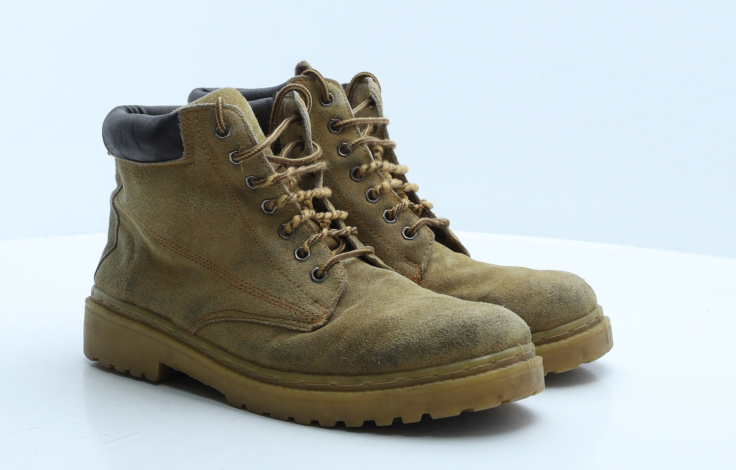 MXS Mens Beige Polyester Combat Boot UK 10 44