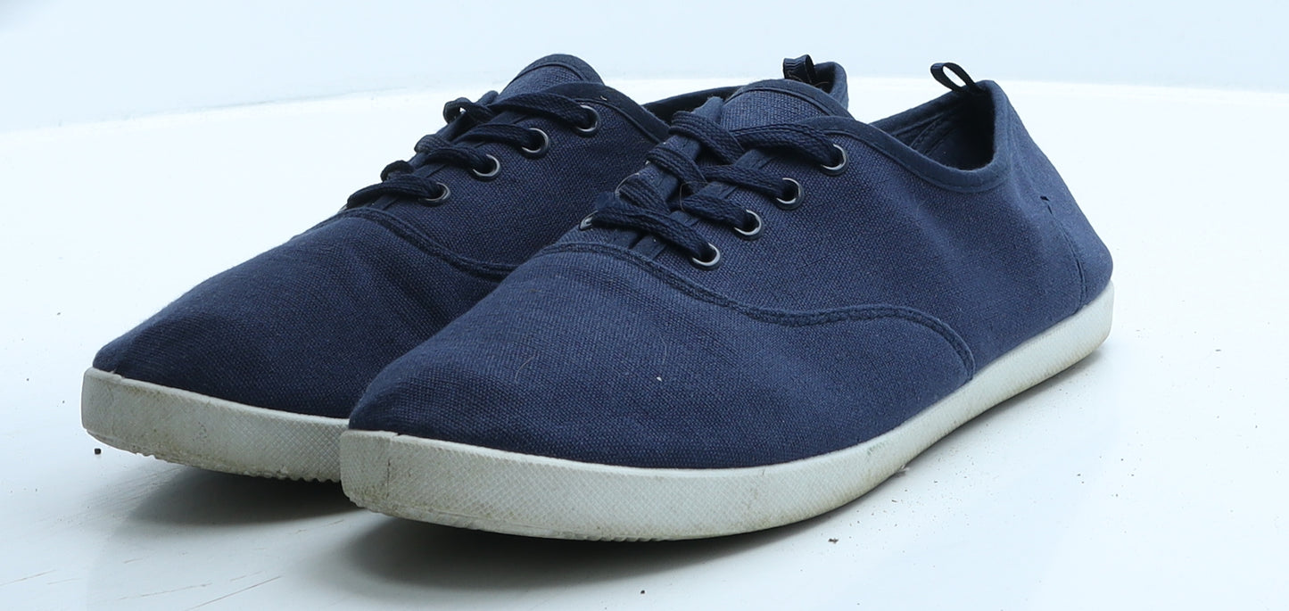 Primark Womens Blue Polyester Trainer UK 7 40