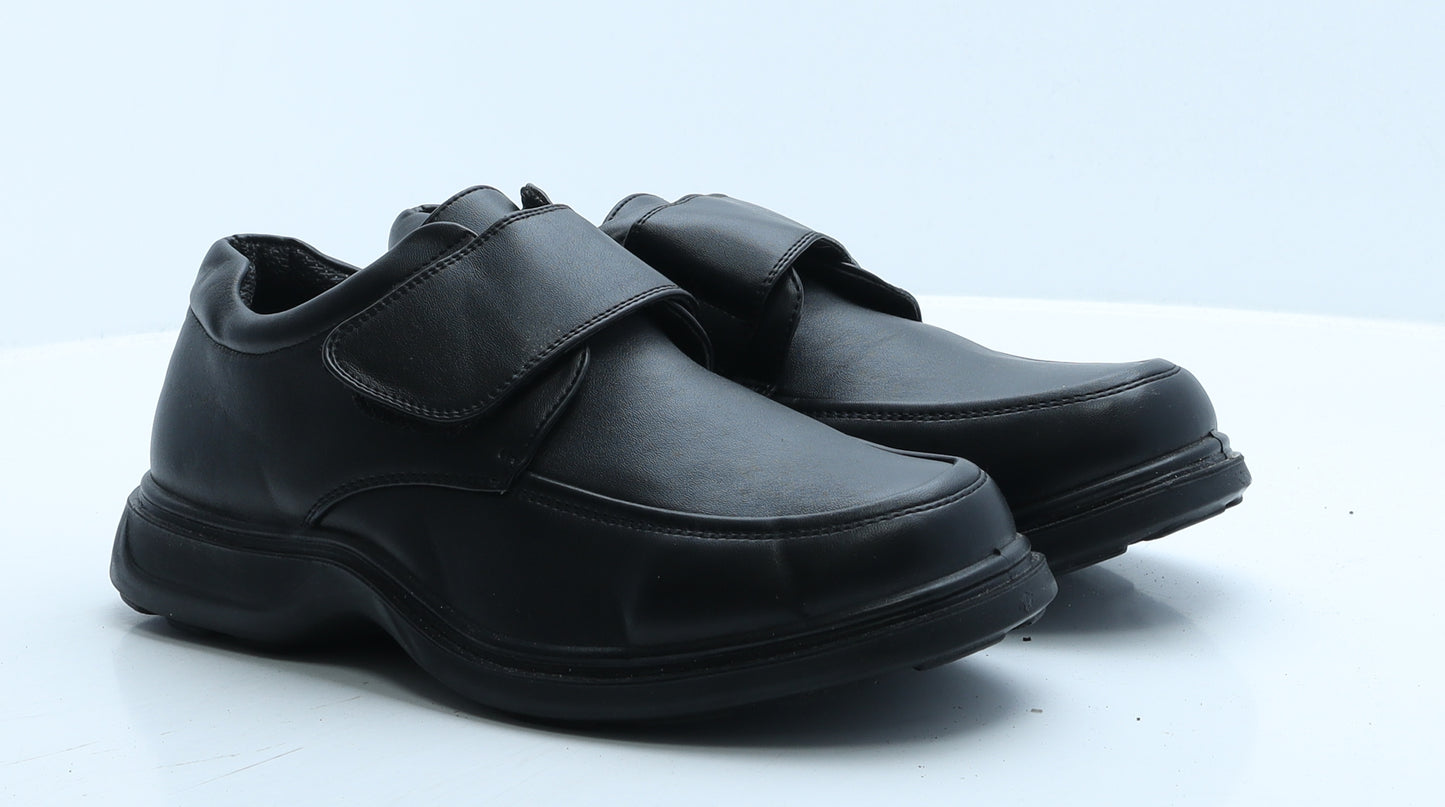 ComfiSole Mens Black Leather Loafer Casual UK 7