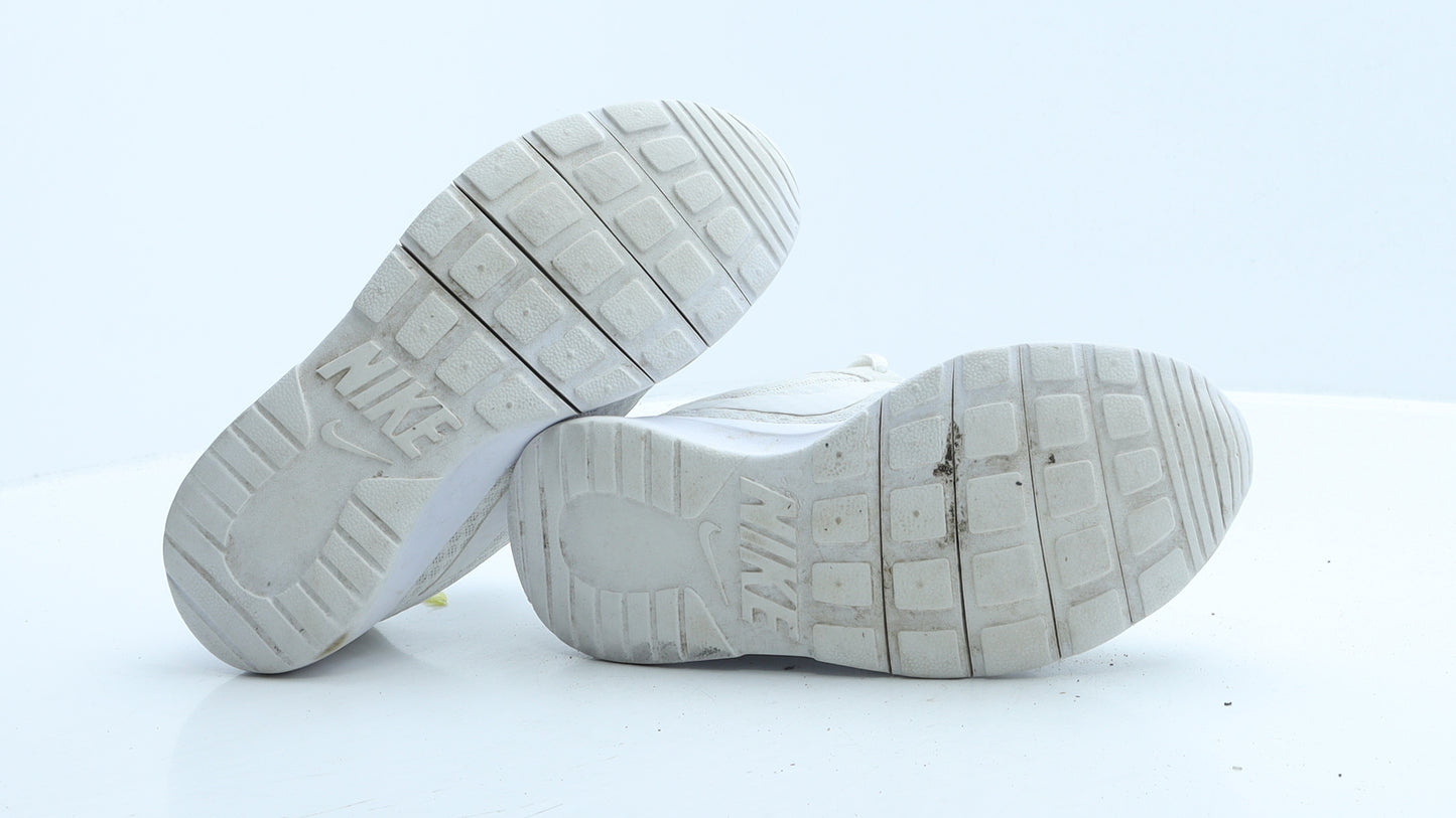Nike Womens White Polyester Trainer UK 3 35.5