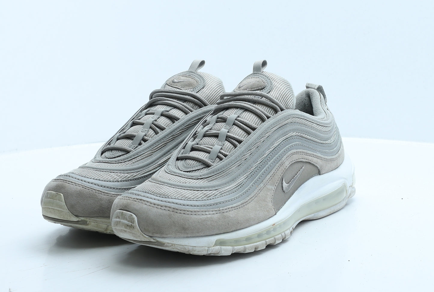 Nike Mens Grey Colourblock Polyester Trainer UK 11 46