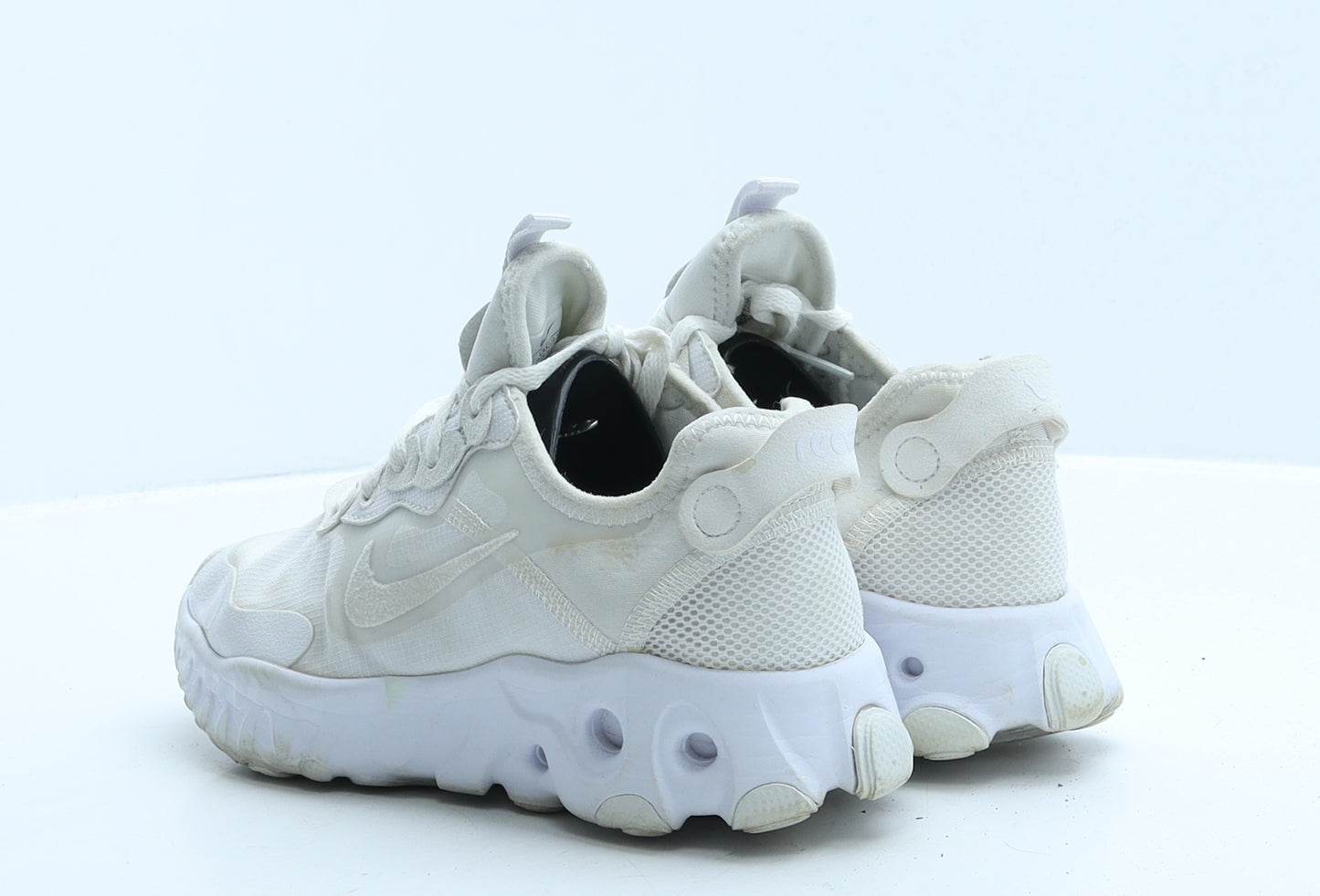 Nike Womens White Polyester Trainer UK 3.5 36 - Nike React