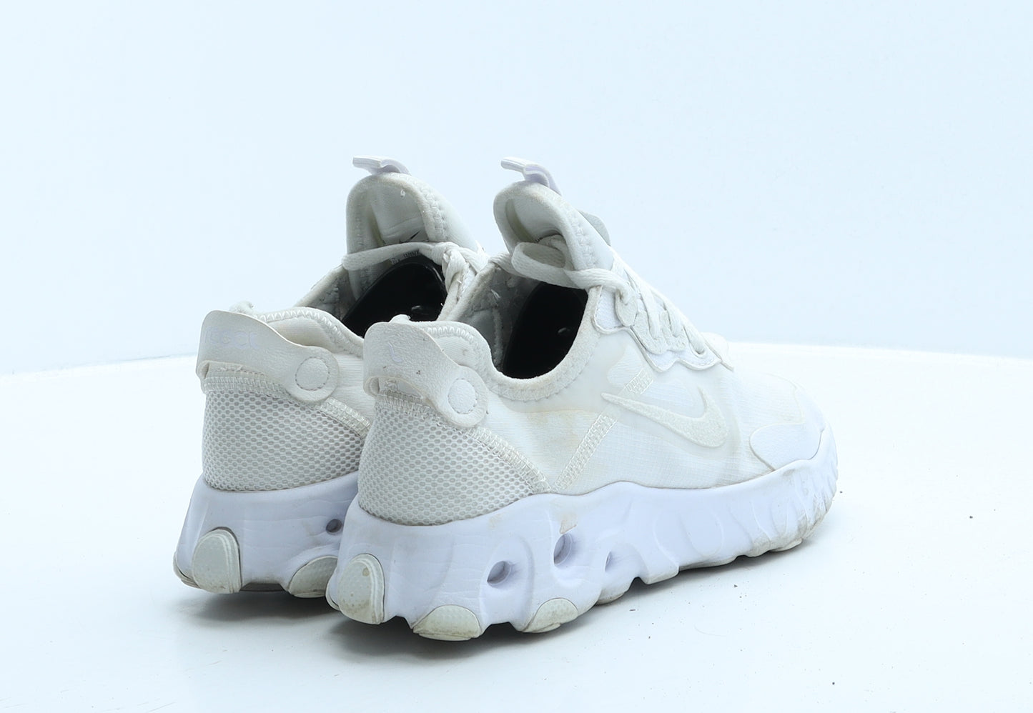 Nike Womens White Polyester Trainer UK 3.5 36 - Nike React