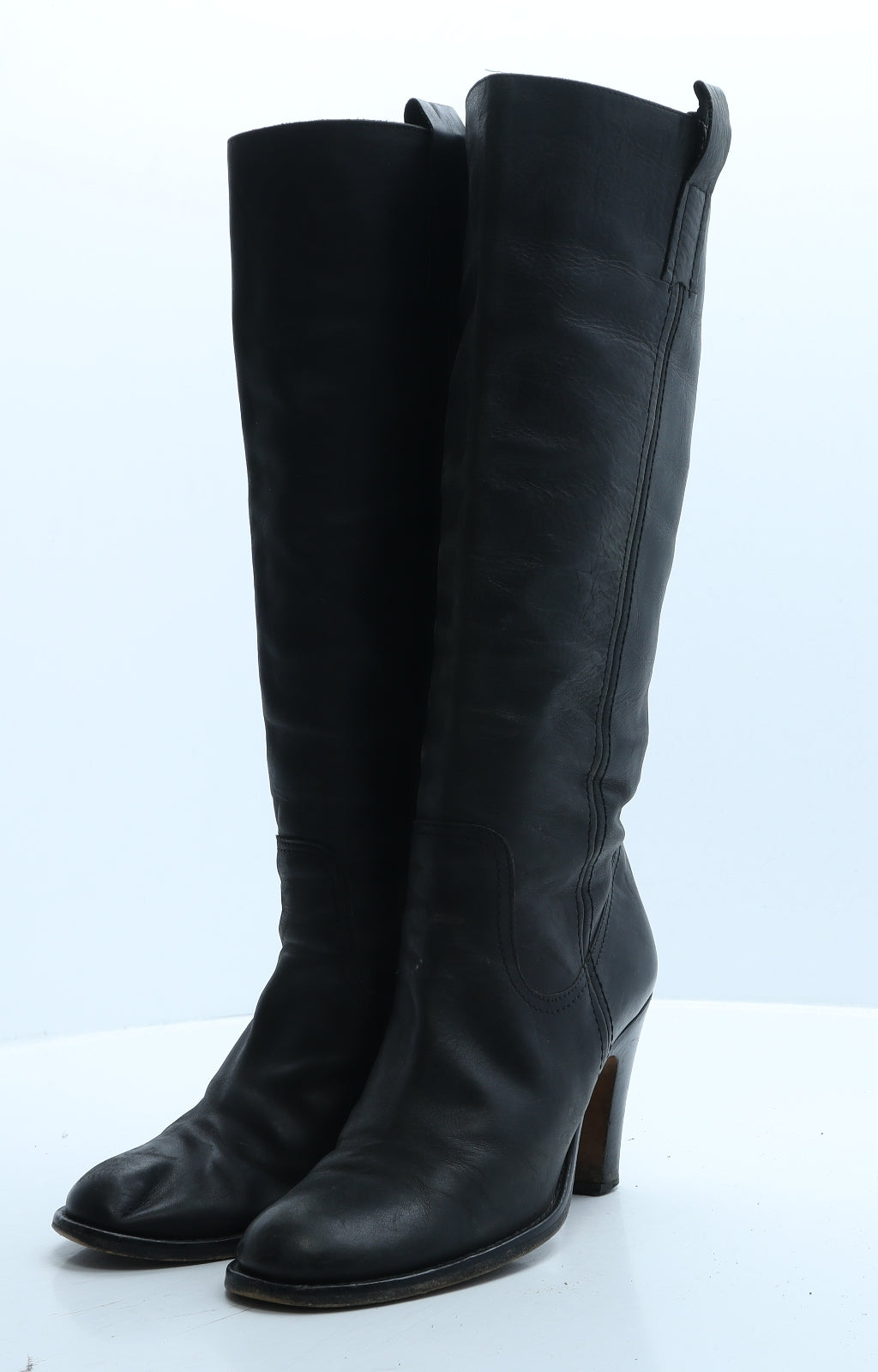 Russell & Bromley Womens Black Leather Slip On Boot UK 5 38