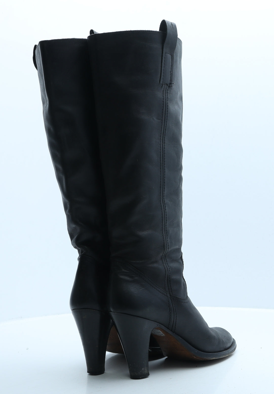 Russell & Bromley Womens Black Leather Slip On Boot UK 5 38