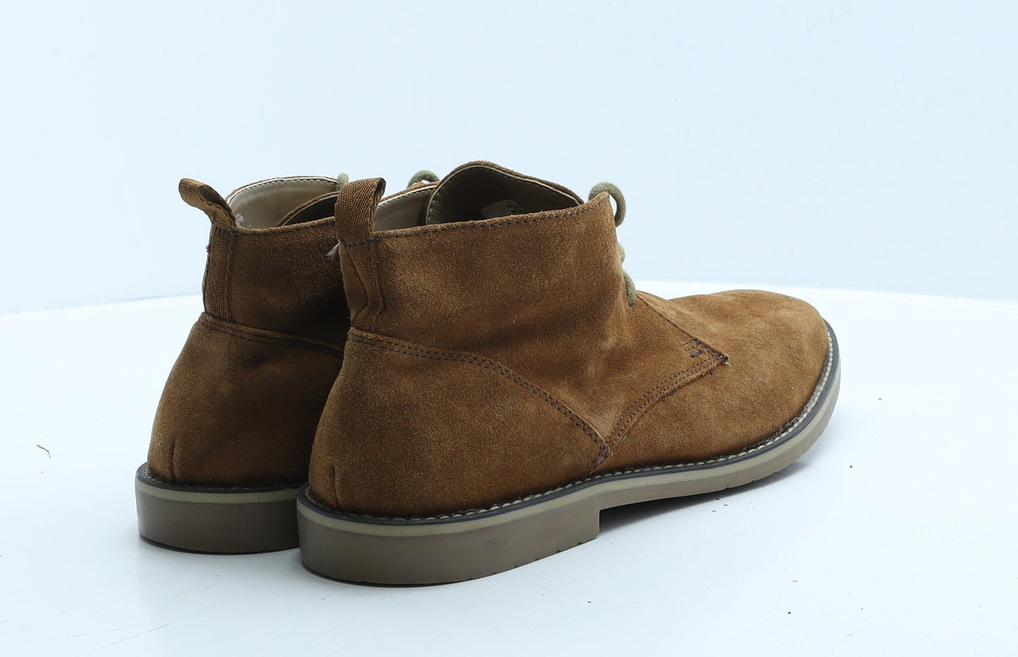 Acw85 Mens Brown Leather Desert Boot UK 10 44