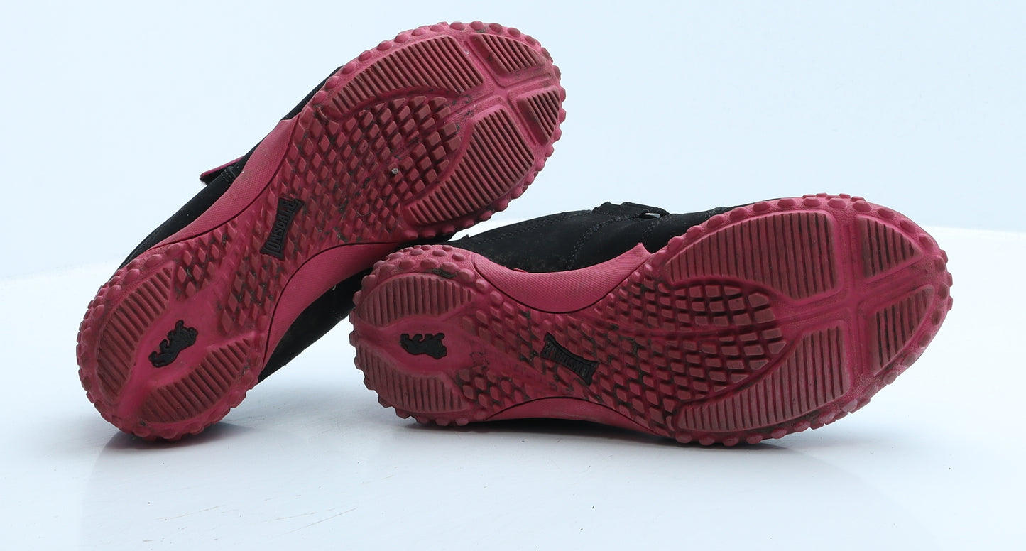 Lonsdale Womens Black Polyester Trainer UK 5 38