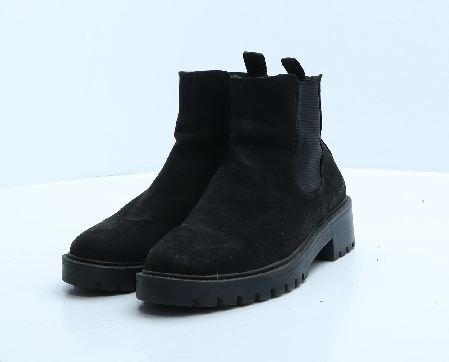 Dorothy Perkins Womens Black Polyester Chelsea Boot UK 4