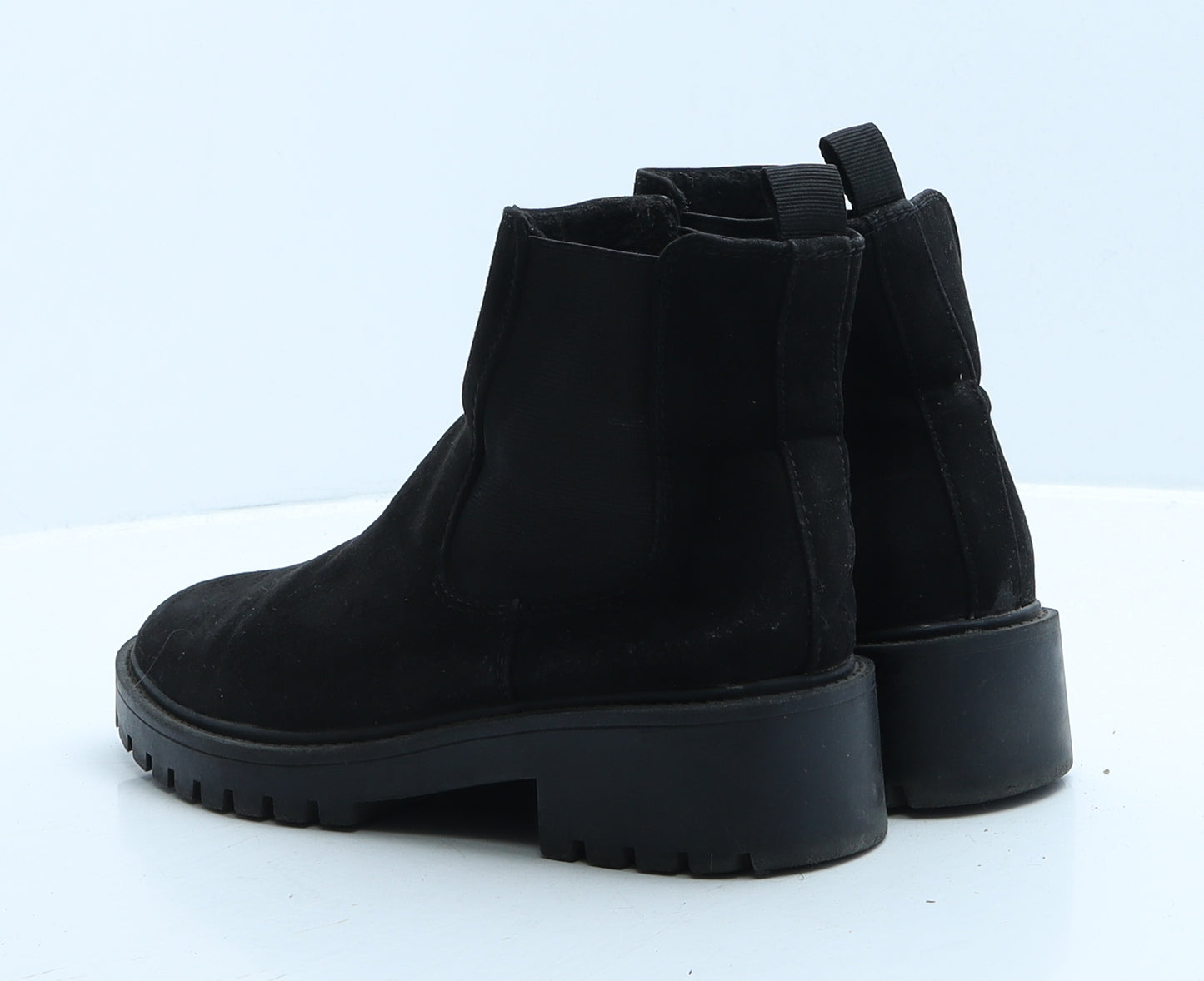 Dorothy Perkins Womens Black Polyester Chelsea Boot UK 4