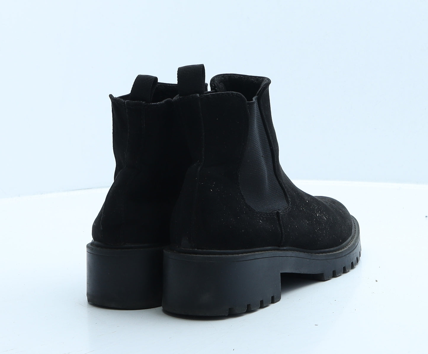 Dorothy Perkins Womens Black Polyester Chelsea Boot UK 4