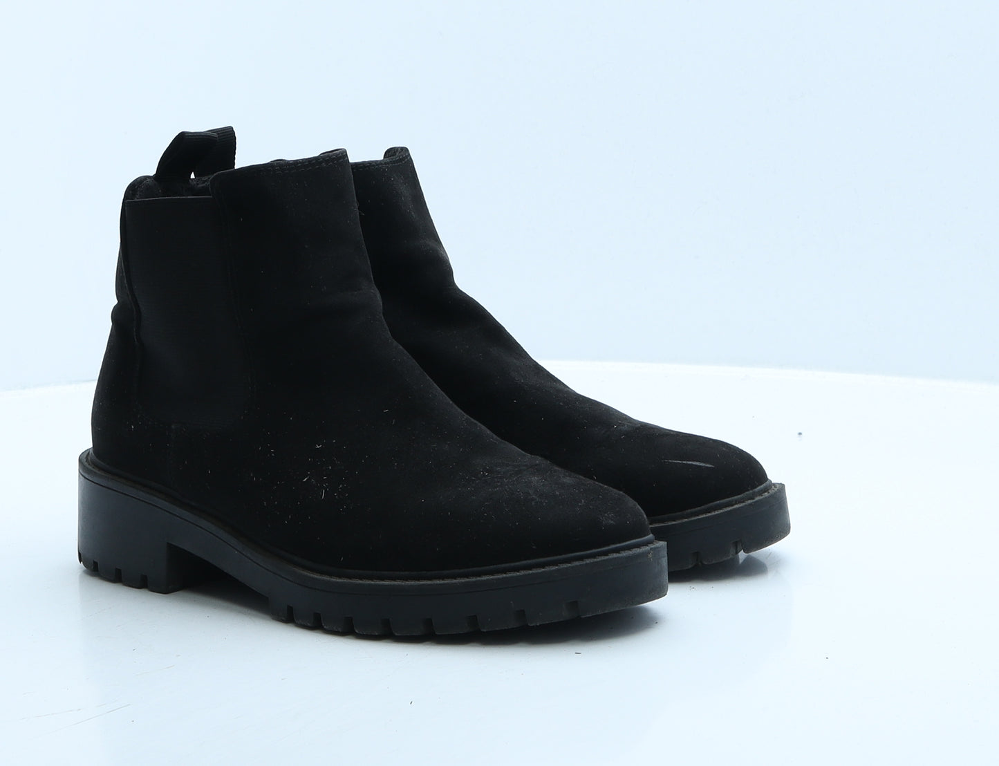 Dorothy Perkins Womens Black Polyester Chelsea Boot UK 4
