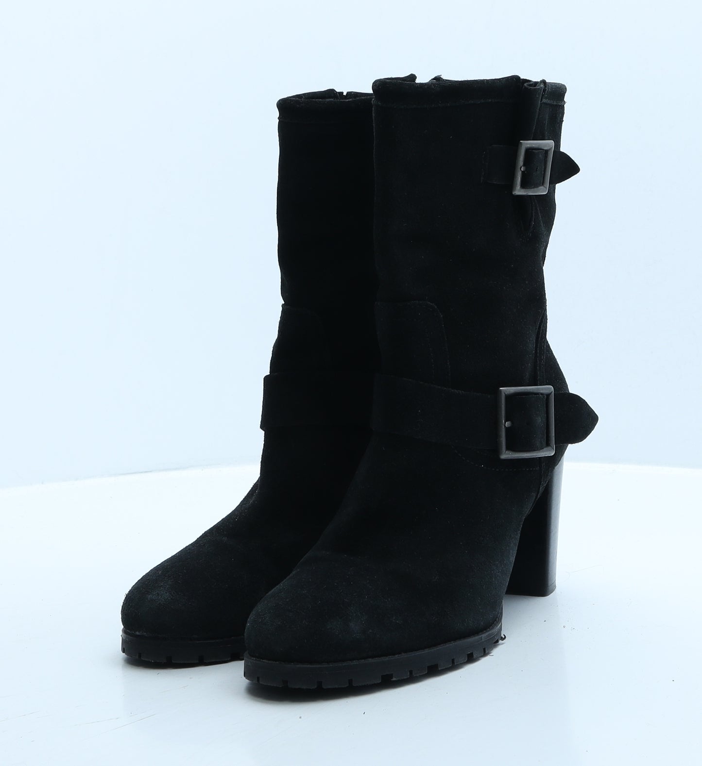 Alpe-Woman Womens Black Suede Bootie Boot UK 8 41