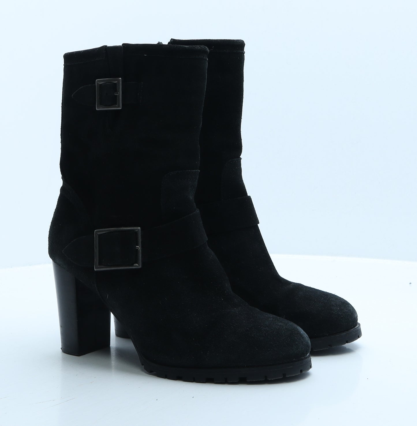 Alpe-Woman Womens Black Suede Bootie Boot UK 8 41