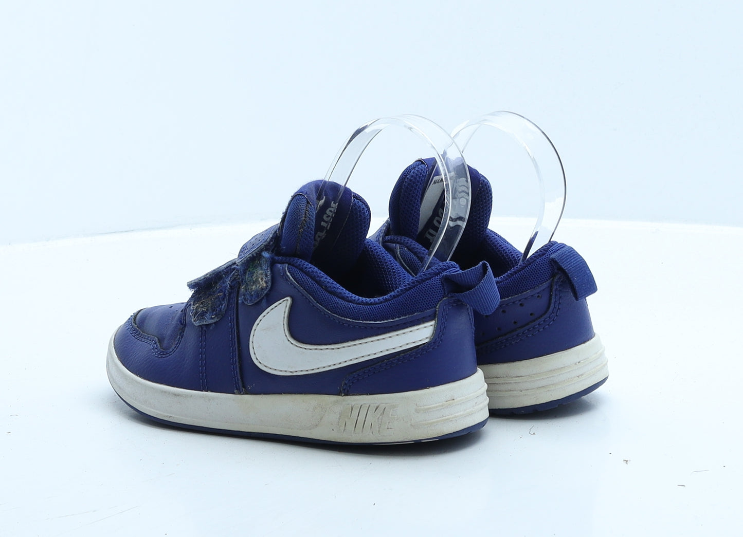 Nike Boys Blue Polyester Trainer UK 11 28