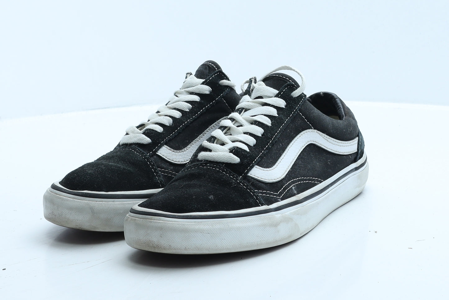 VANS Womens Black Polyester Trainer UK 6 39