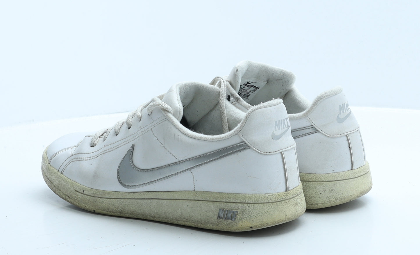 Nike Mens White Polyester Trainer UK 9 44