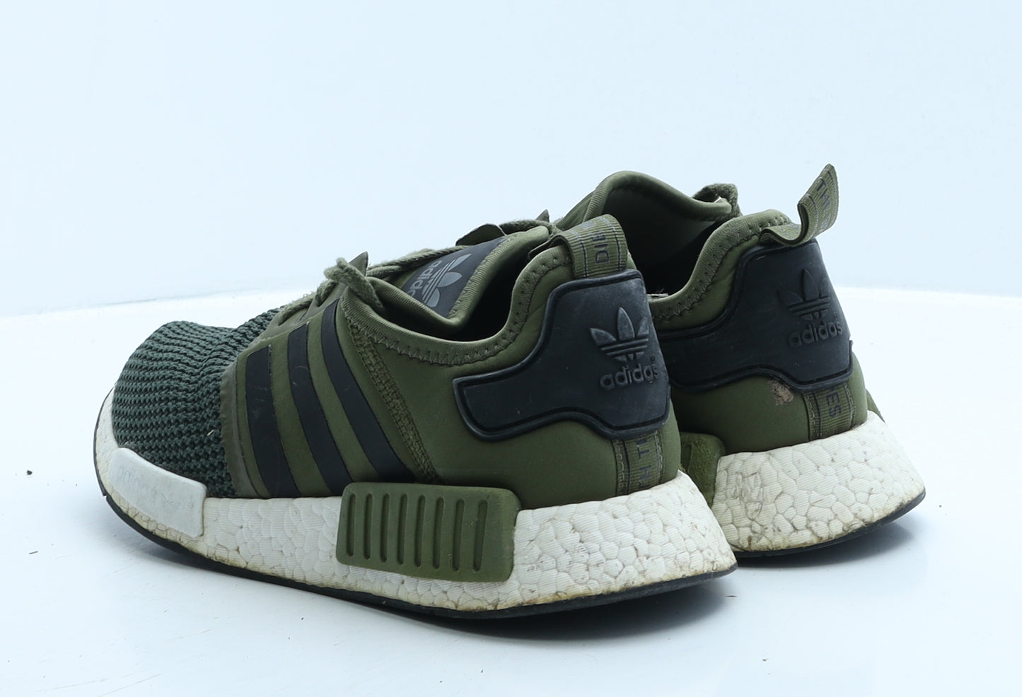 adidas Mens Green Polyester Trainer UK 7 40.5