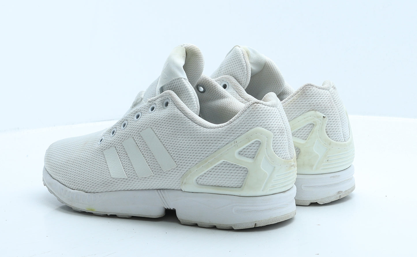 adidas Mens White Polyester Trainer UK 8 42