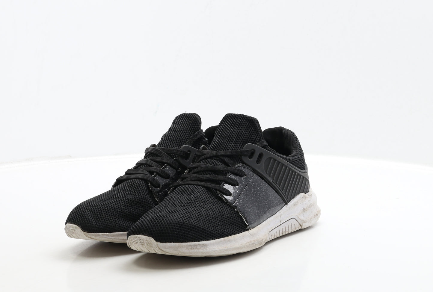 NEXT Womens Black Polyester Trainer UK 4 37
