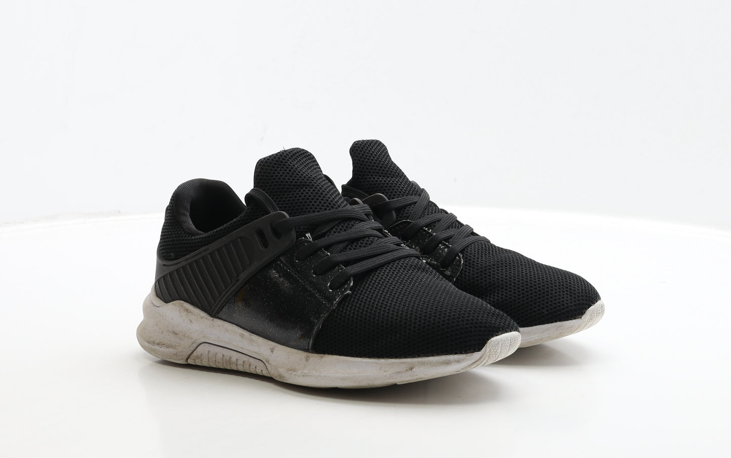 NEXT Womens Black Polyester Trainer UK 4 37