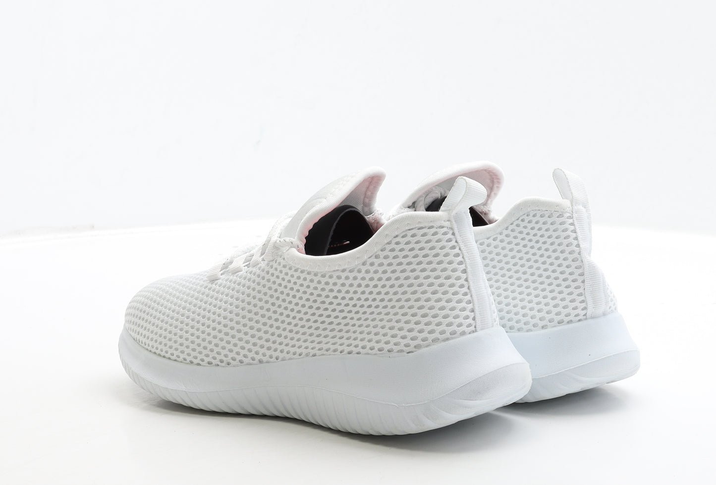 Active Walkers Womens White Polyester Trainer UK 6 39