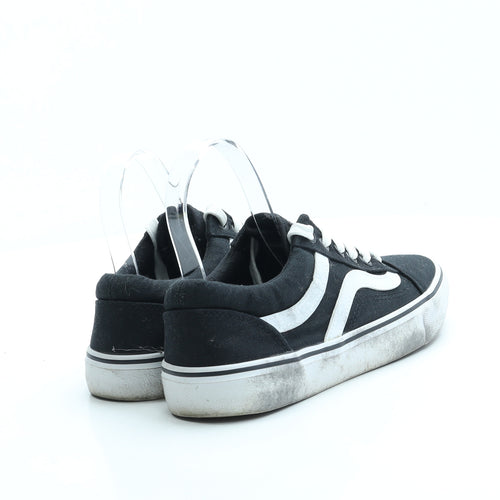 Vty Womens Black Fabric Trainer UK 6 39