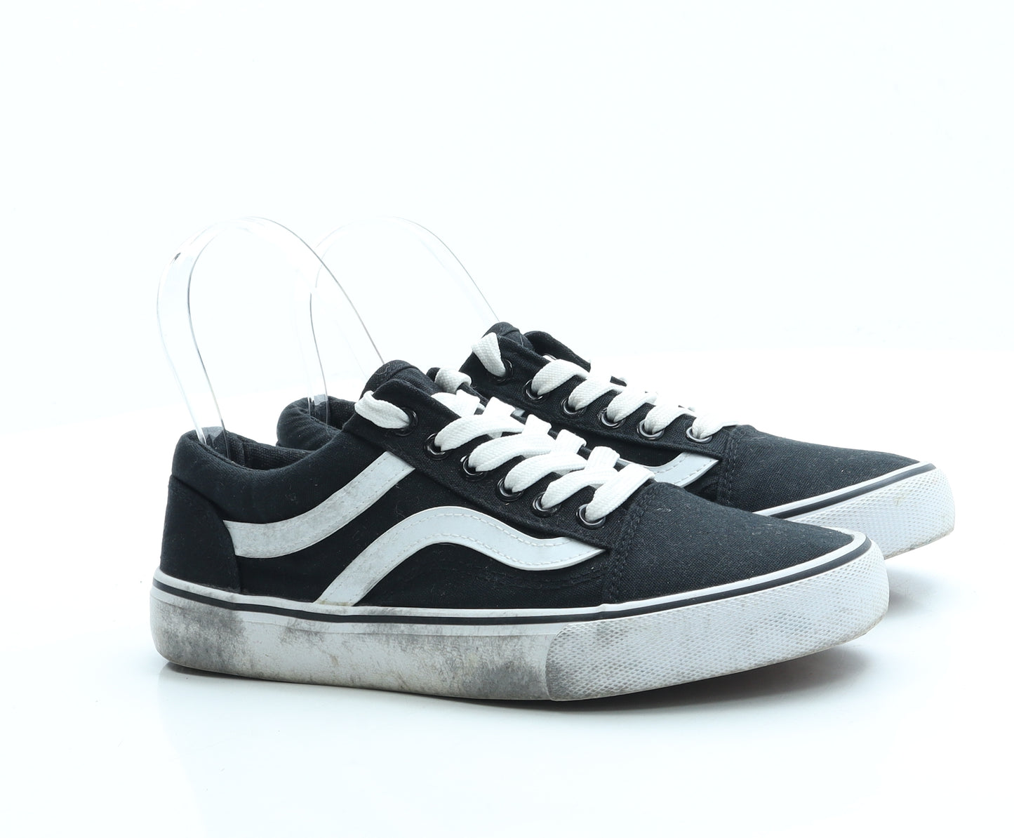 Vty Womens Black Fabric Trainer UK 6 39