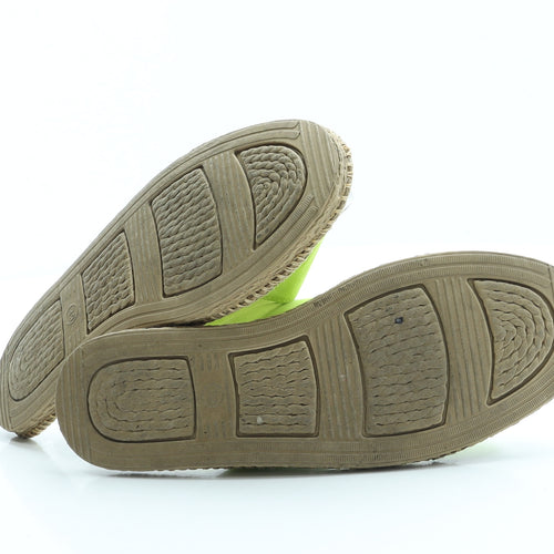 TU Womens Green Polyester Slip On Sandal UK 6 39