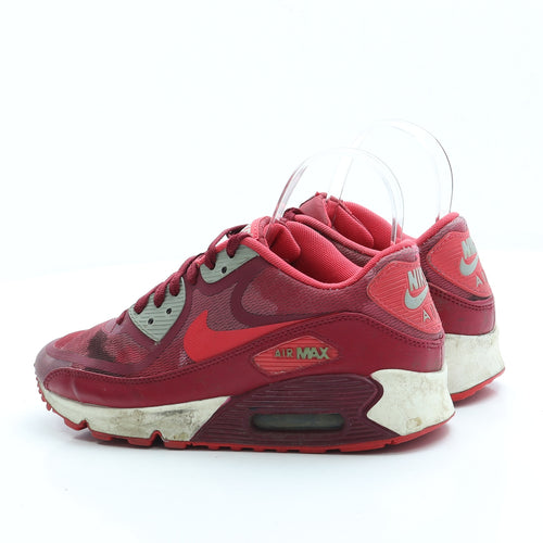 Nike Womens Pink Camouflage Polyester Trainer UK 5 38.5 - Air Max