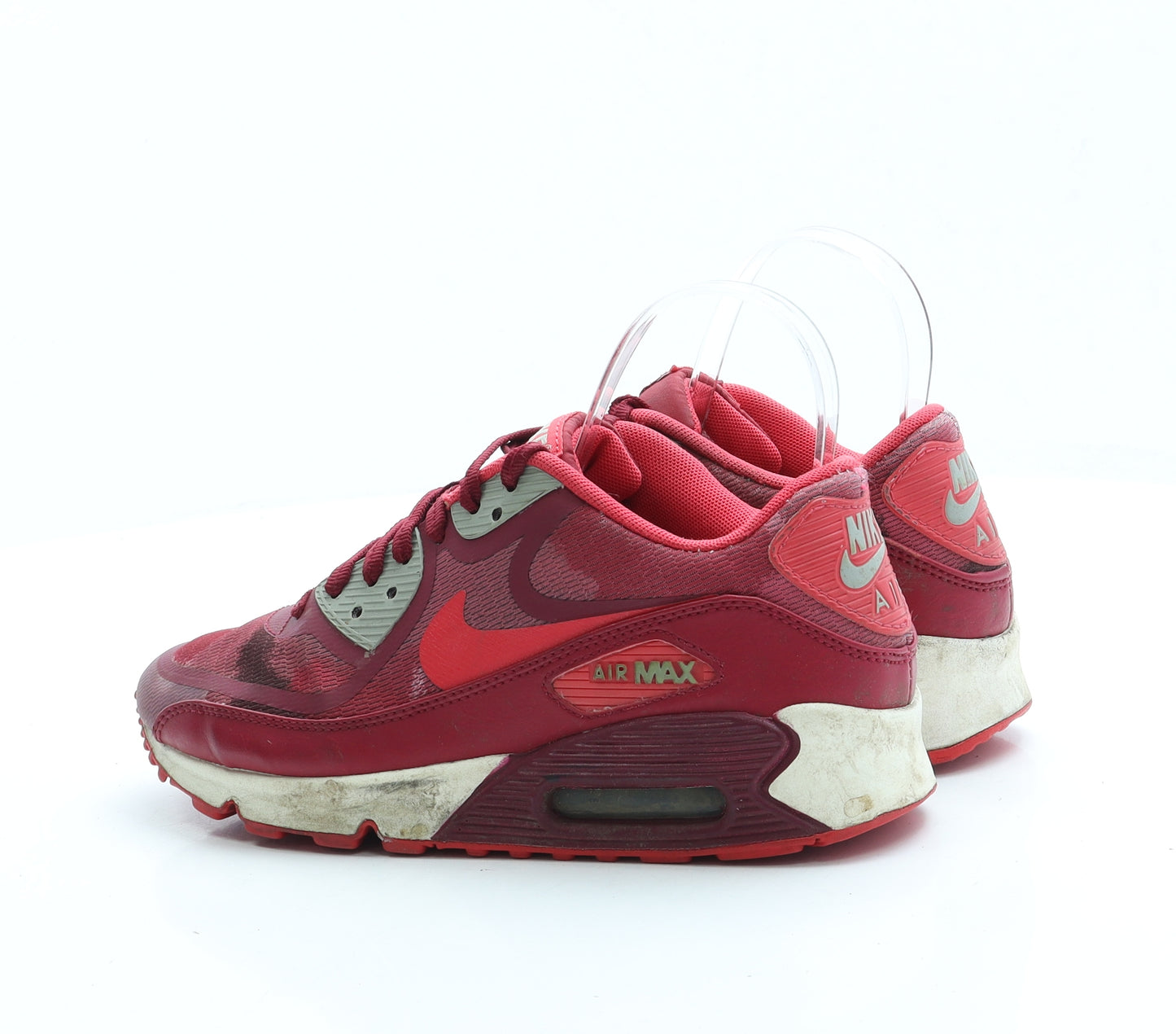 Nike Womens Pink Camouflage Polyester Trainer UK 5 38.5 - Air Max