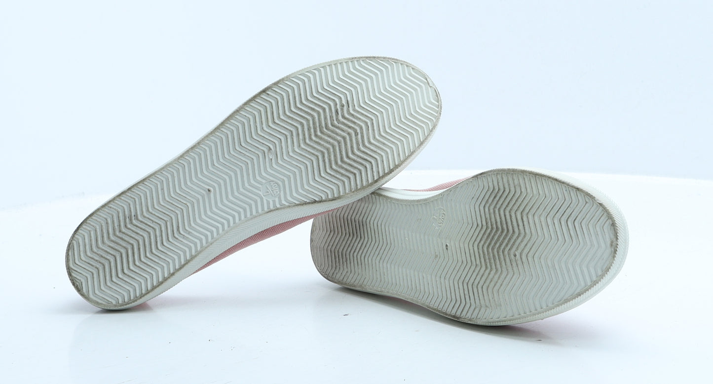 Dorothy Perkins Womens Pink Polyester Ballet Flat UK 7 40