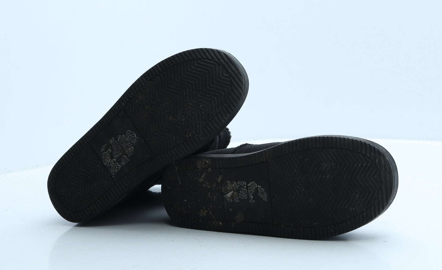 GUESS Womens Black Suede Shearling Style Boot UK 6