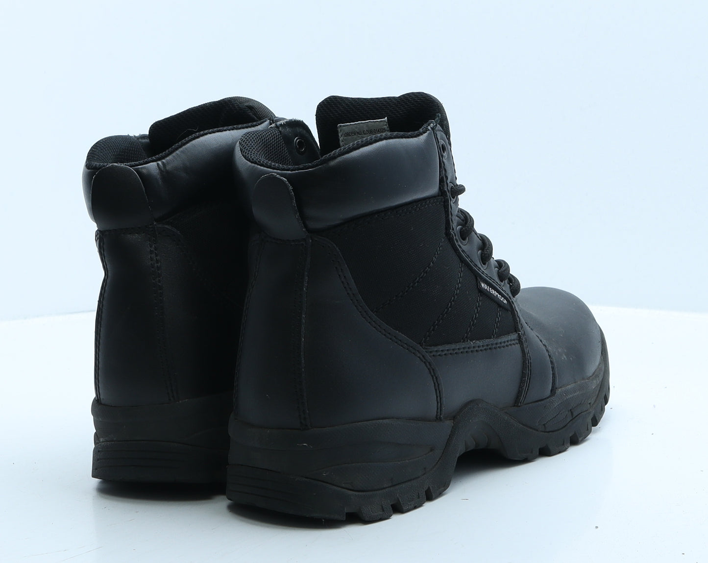 Hiking Womens Black Leather Snow Boot Boot UK 6