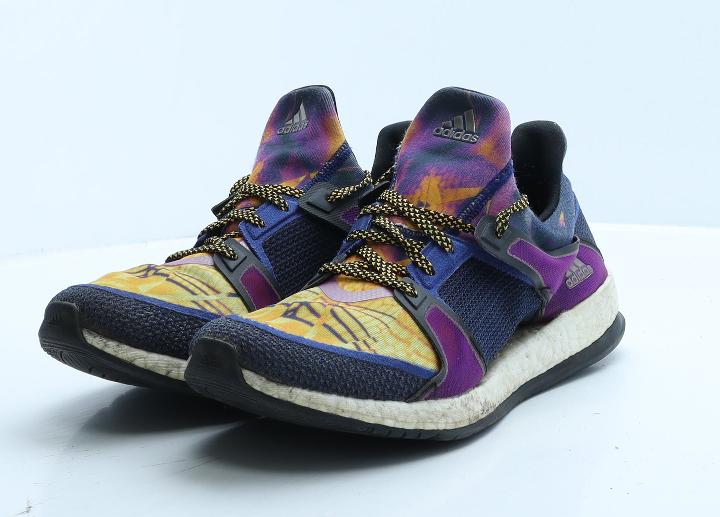 adidas Mens Multicoloured Polyester Trainer UK 7 40.5