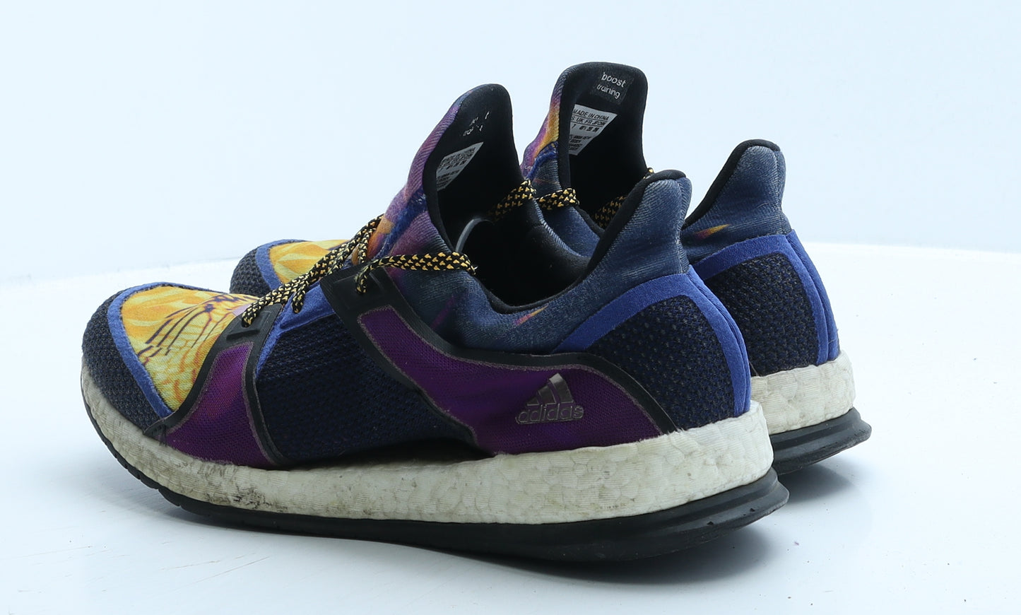 adidas Mens Multicoloured Polyester Trainer UK 7 40.5