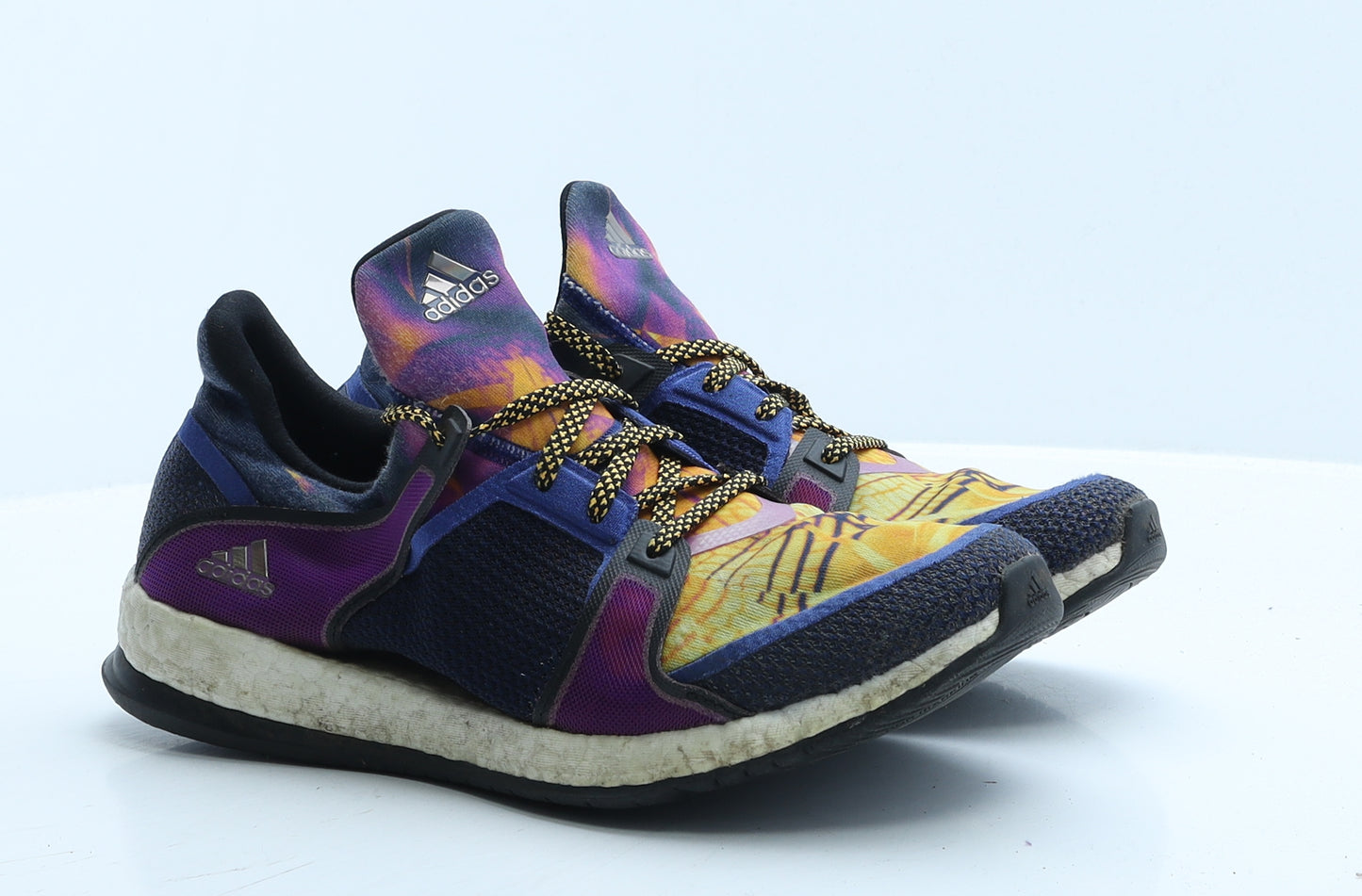 adidas Mens Multicoloured Polyester Trainer UK 7 40.5
