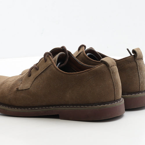Cedar Wood State Mens Brown Suede Oxford Casual UK 6 38