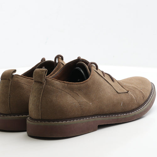 Cedar Wood State Mens Brown Suede Oxford Casual UK 6 38