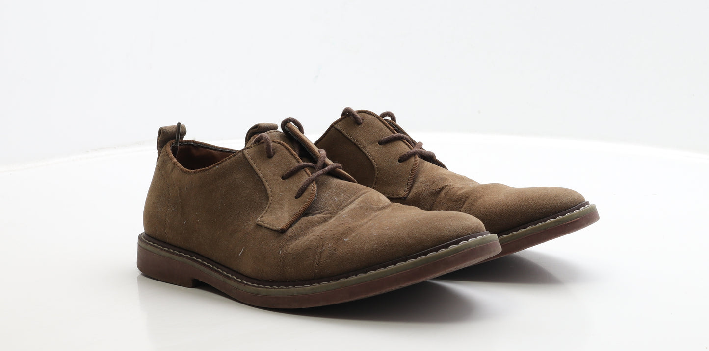 Cedar Wood State Mens Brown Suede Oxford Casual UK 6 38