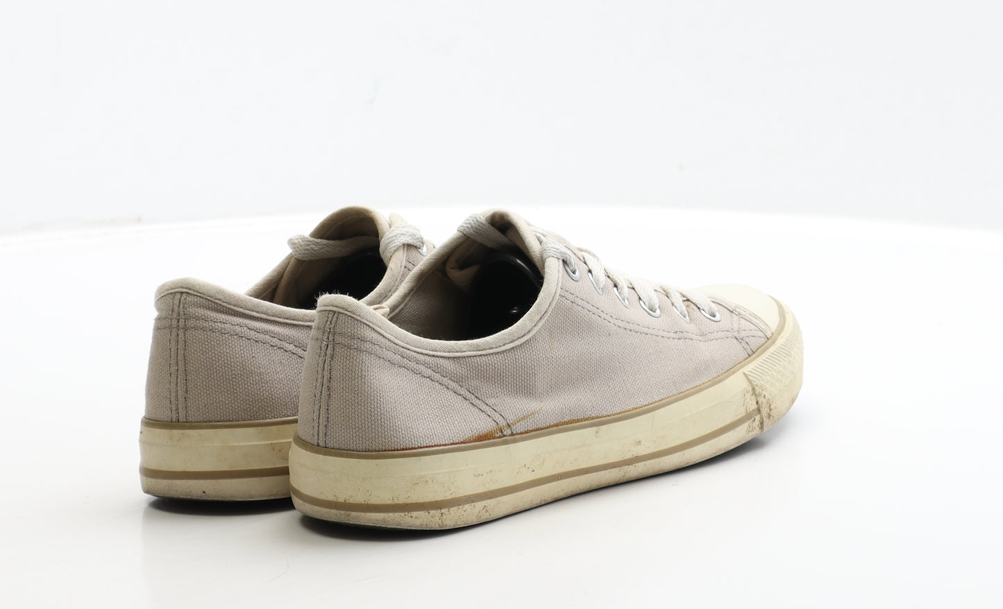 Primark Womens Beige Fabric Trainer UK 4 37
