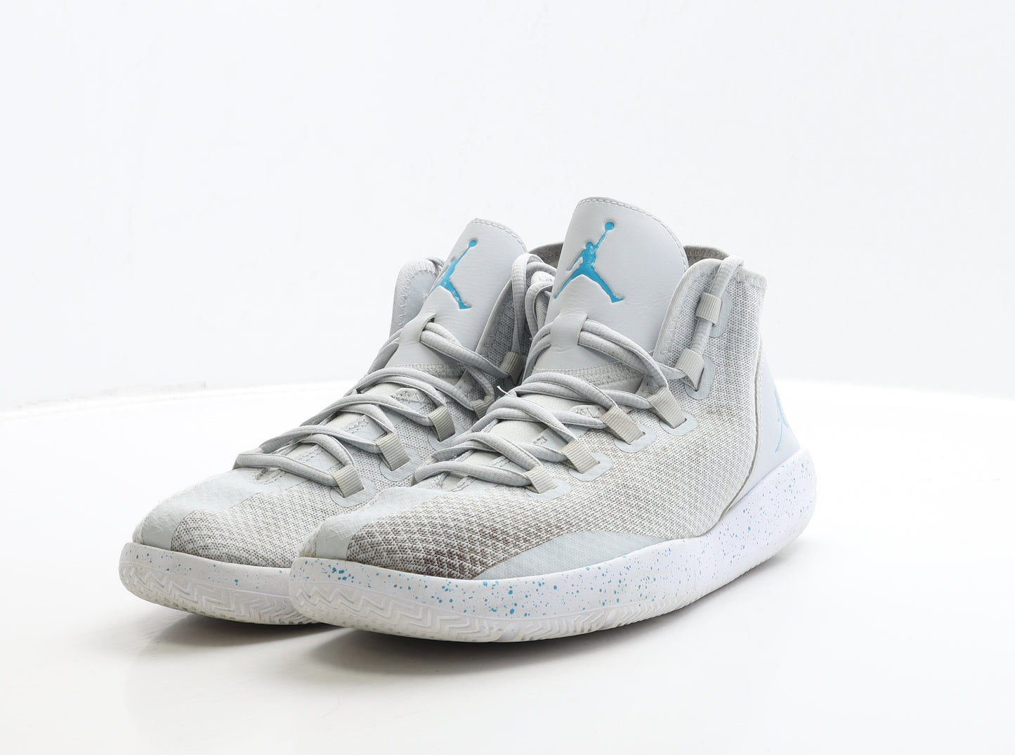 Nike Mens Grey Polyester Trainer UK 8 42.5 - Jordan