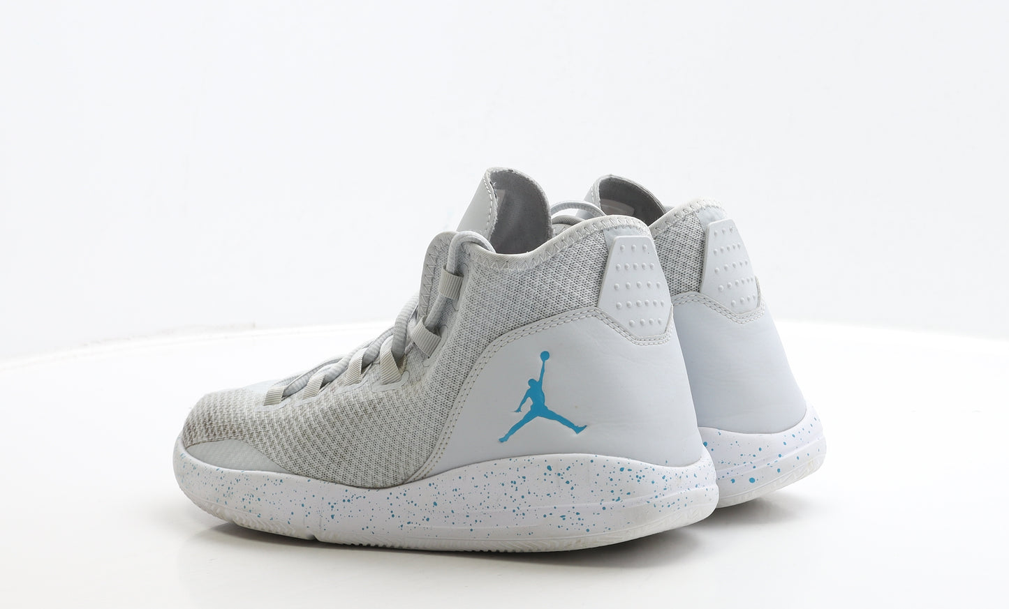Nike Mens Grey Polyester Trainer UK 8 42.5 - Jordan