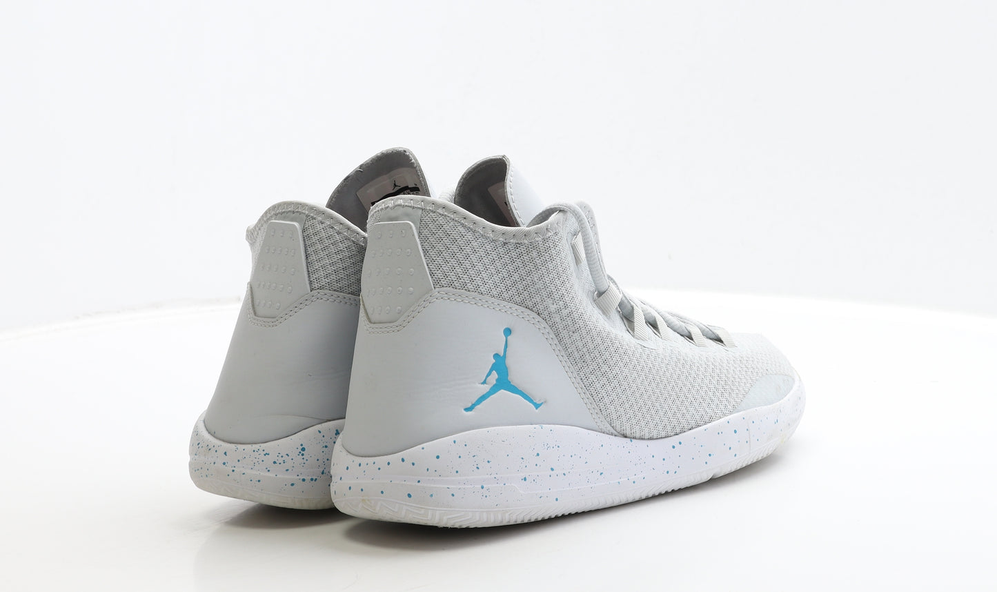 Nike Mens Grey Polyester Trainer UK 8 42.5 - Jordan