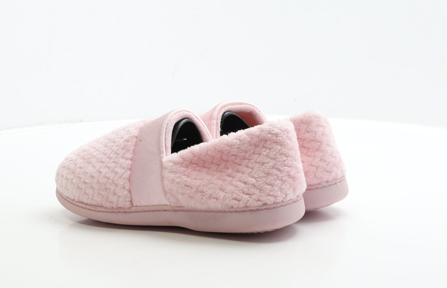 Sleep Lounge Womens Pink Polyester Loafer Slipper UK 39
