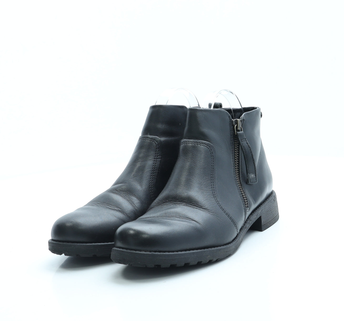 Firetrap Womens Black Leather Chelsea Boot UK 5 38