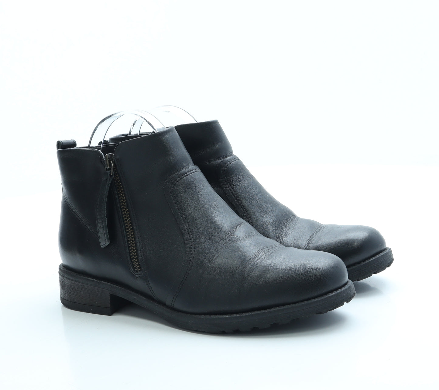 Firetrap Womens Black Leather Chelsea Boot UK 5 38