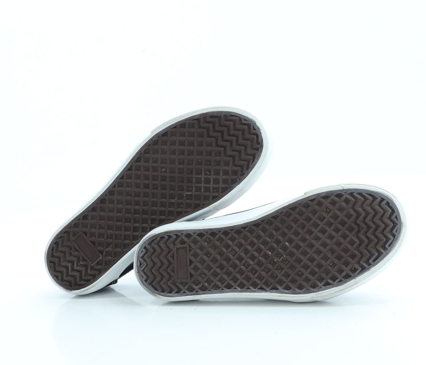 Peacocks Boys Black Fabric Trainer UK 1 33