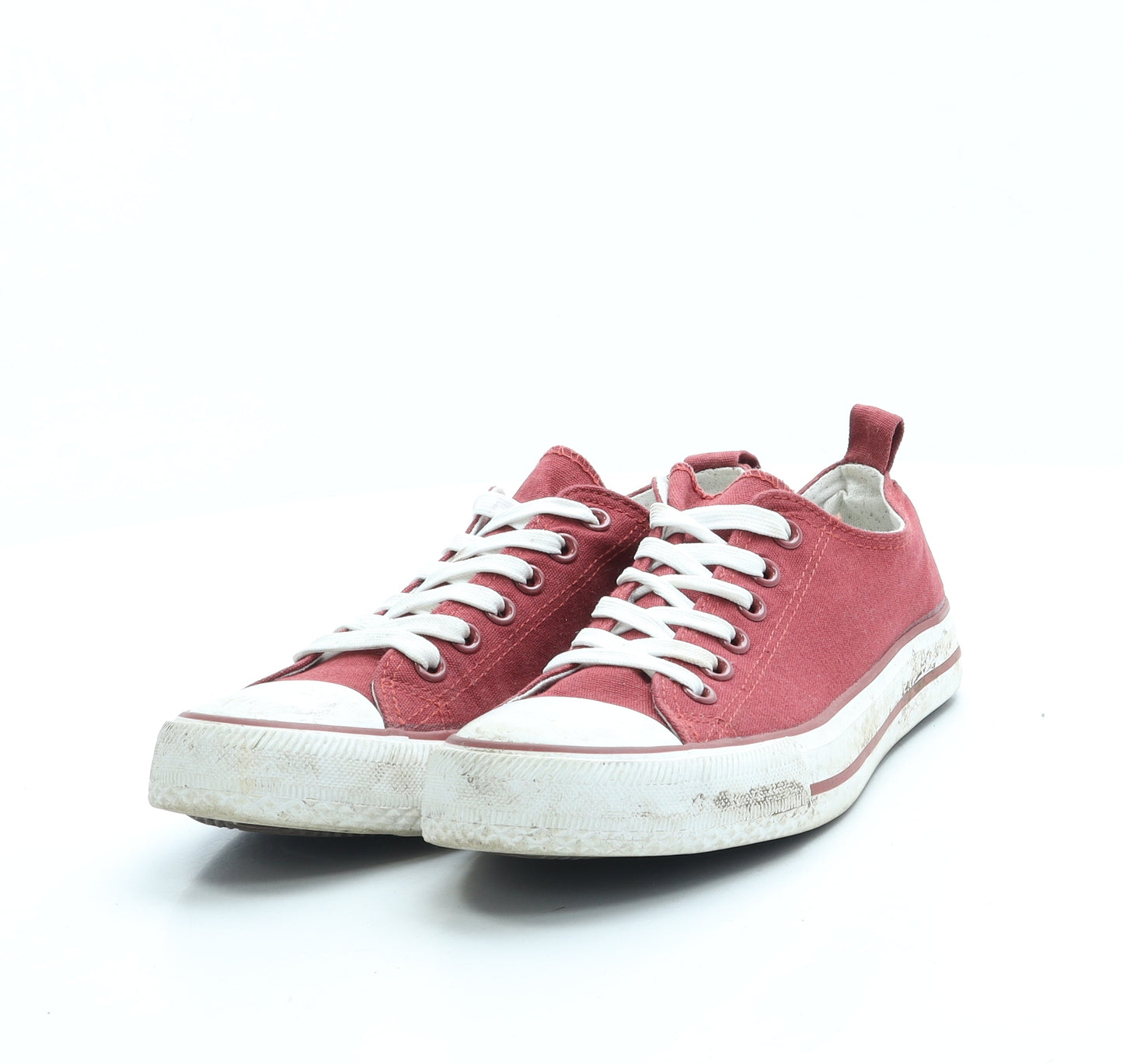 Primark Womens Red Fabric Trainer UK 5 38 US 7