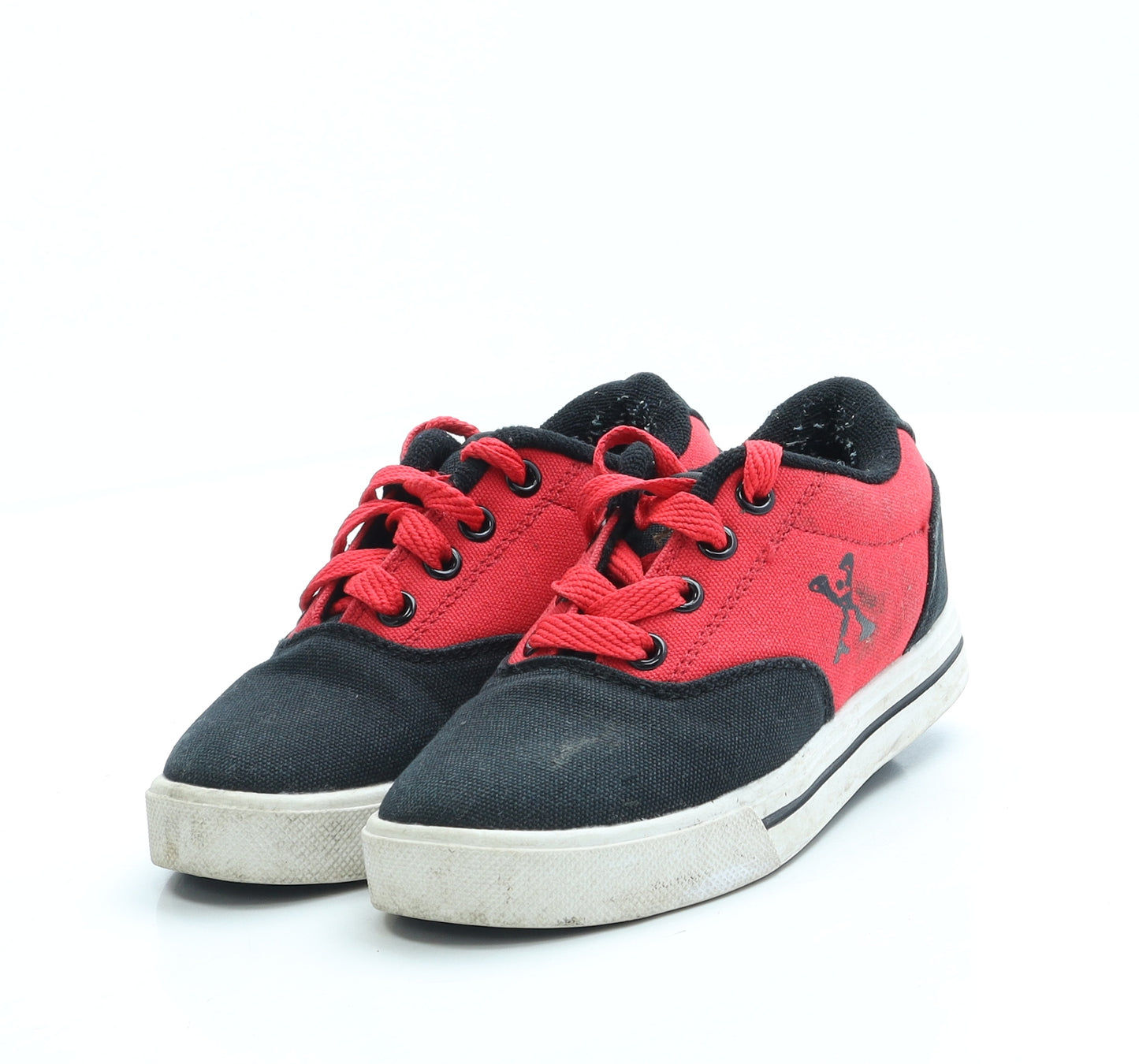 Sidewalk Sports Boys Red Colourblock Polyester Trainer UK 11 30